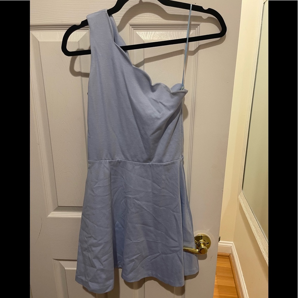 Aqua - light blue dress